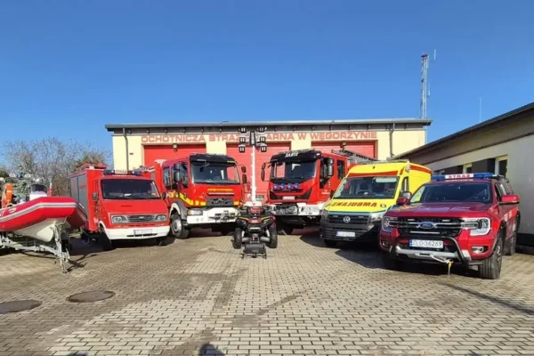 Pomoc dla ZRM w Węgorzynie – interwencja OSP