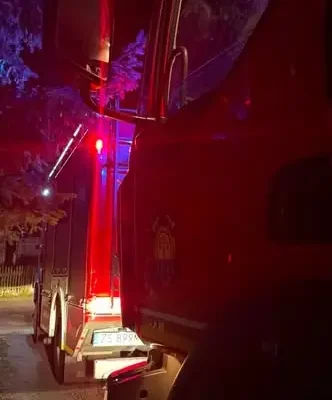 Pożar sadzy w Łabuniu Wielkim – interwencja strażaków