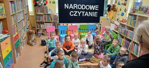 Narodowe Czytanie w Węgorzynie: przedszkolaki z klasą „0” odkrywały balladę Mickiewicza