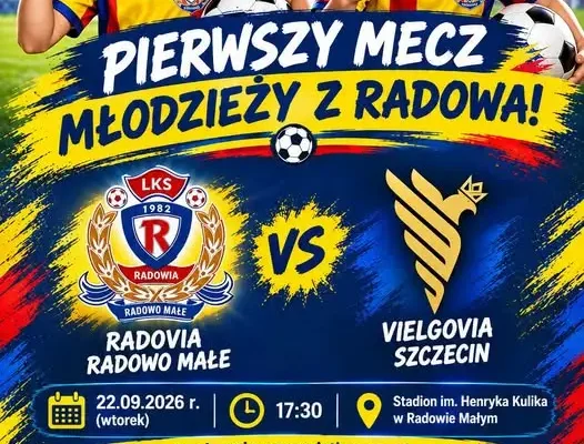 Debiut młodych piłkarzy Radowii Radowo Małe w oficjalnych rozgrywkach