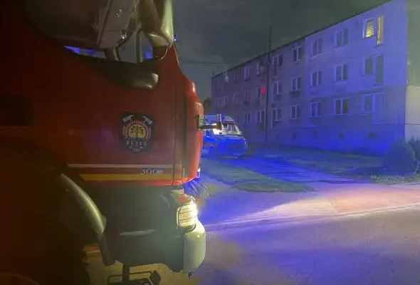 Pożar śmieci w Prusimiu. Strażacy z OSP Resko w akcji