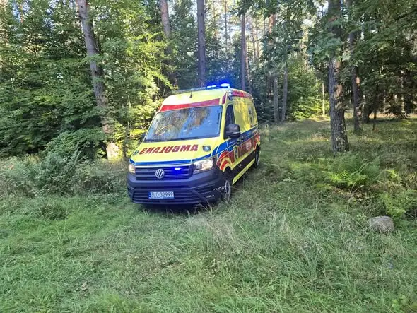 Interwencje OSP Węgorzyno: drzewo, pożar traw i poszukiwania zaginionej osoby