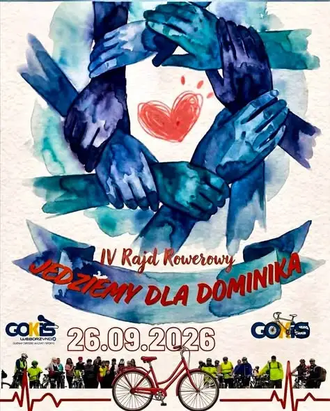 IV Rajd Rowerowy Jesienny i z Misją – jedziemy dla Dominika z Łobza