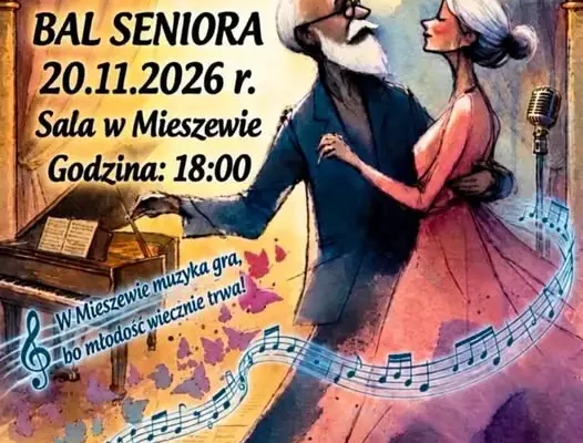 Bal Seniora w Mieszewie – zapisy już trwają!