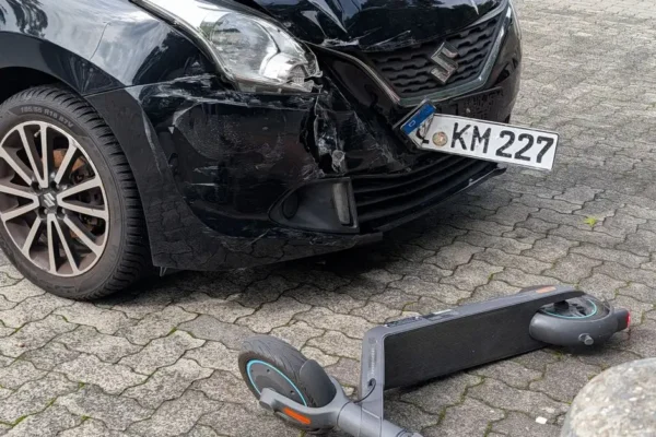 Ponad promil alkoholu i hulajnoga elektryczna. 47-latek z gminy Barlinek trafił do szpitala