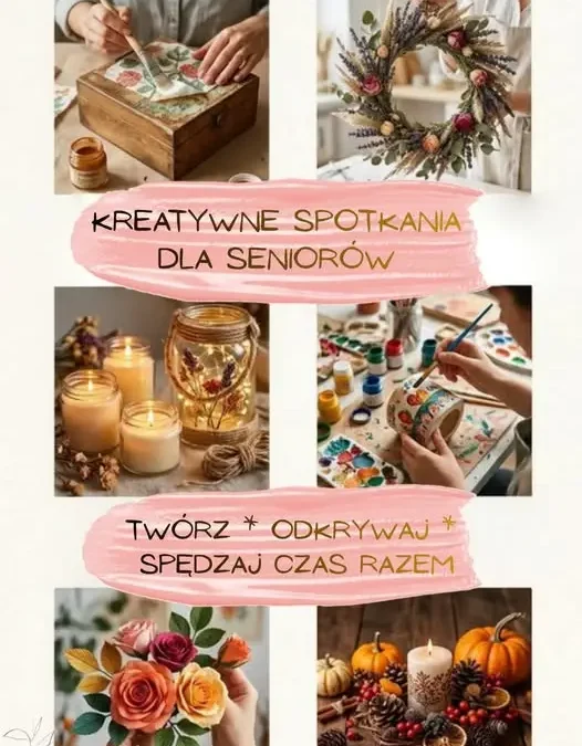 Kreatywne spotkania dla seniorów w Węgorzynie – pierwsze już 9 października