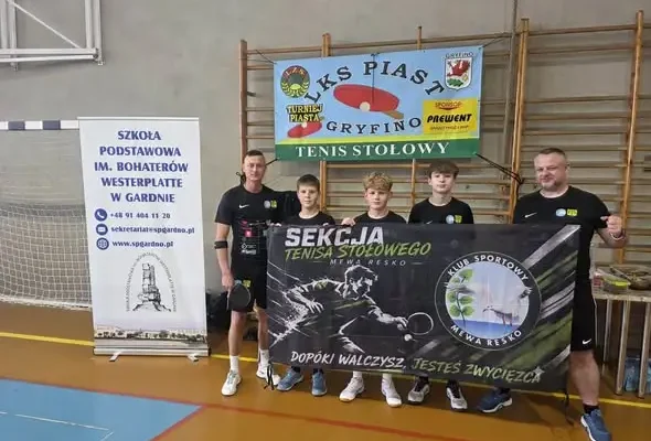 Tenis stołowy: Mewa Resko rozpoczęła sezon ligowy – trzy zespoły w akcji
