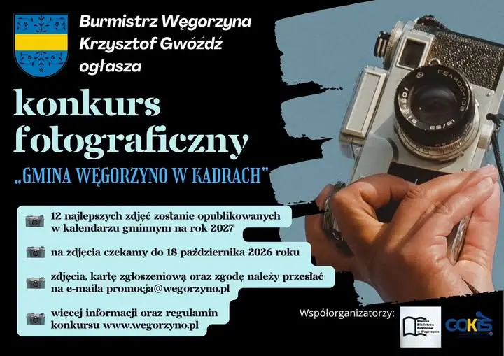 Konkurs fotograficzny „Gmina Węgorzyno w kadrach” – Twoje zdjęcie może ozdobić kalendarz na 2027 rok